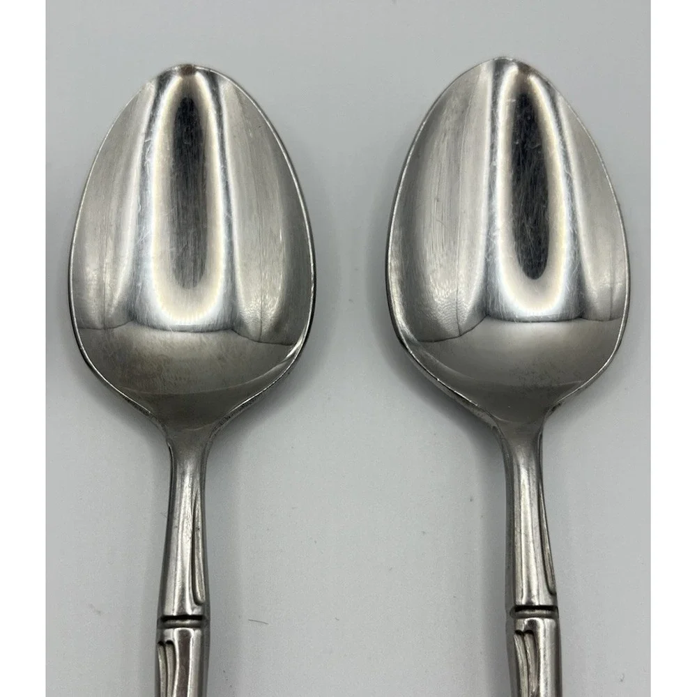 Reed & Barton Rebacraft Regal Bamboo Teaspoons 6-1/4
